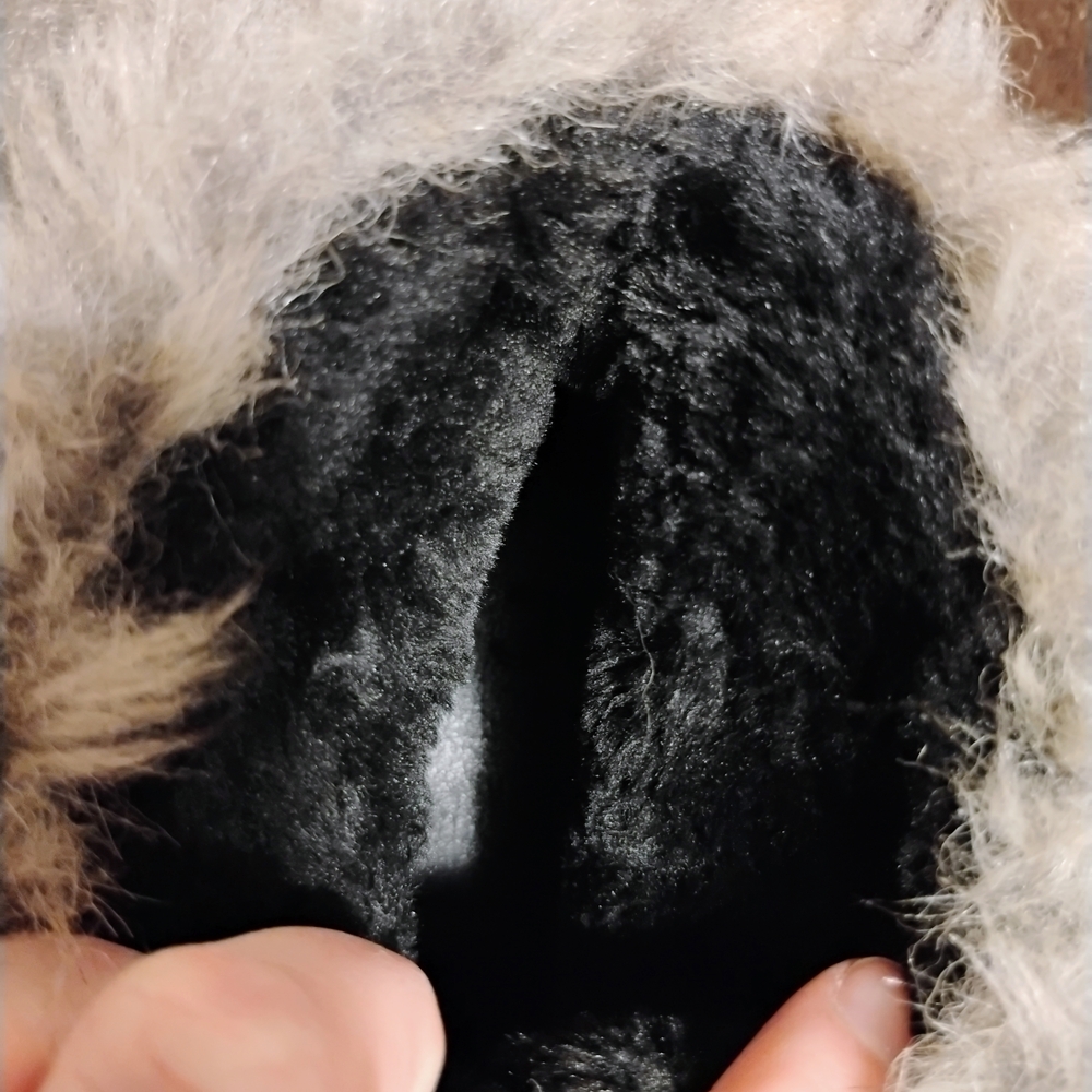 Just Fab Women's Faux Fur Winter Boots. . Rare And Out Of Stock At Stores. Obo. - Picture 5 of 8